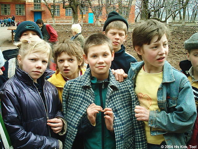 The enjoy posing for the camera.