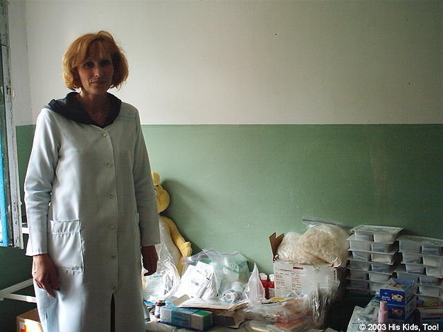 Sveta is happy with the gloves, toys, clothing, and much more!