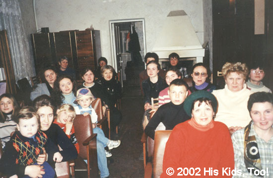 Bible study was held nightly for the ladies