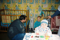Dave tries to talk with this little fellow.
