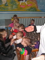 Christina loves the children!