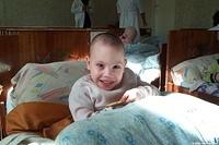 This sweet child yearns for attention.