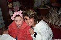 This little girl was very talented in needlepoint.