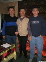 His Kids, Too! board member, Ray, Victor and Vanya.
