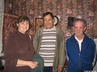 Lynn is pictured here with 2 very nice gentlemen.