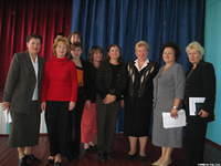 Several local officials, school directors, the city inspector were in attendance for this presentation.