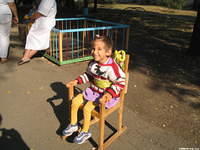 Tiny Anna, wanted her photo taken, she was just precious, but just so tiny.  She is 7 years old.