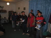 One of the groups of older children.  Due to them recieving a pension, they usually purchase their own clothes, but they do appr