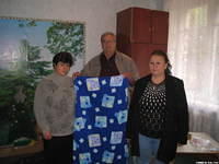 Thank you Walter Lee, and Glen Oaks Church of Christ for these wonderful, warm blankets!