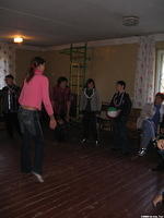 Yulia, enjoyed being the ringmaster, throwing the ball to each child.
