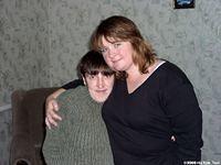 Erin gave this girl a big hug.