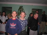 These 3 young men were not moving till we took their photo. :-)