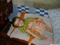 Little Kristina is gravely ill.