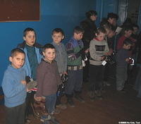 The younger boys were able to get gloves and some clothing. Thank you Frieda for the GREAT gloves.