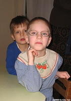 These 2 girls were just precious.