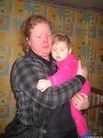 Amy is very touched by this little girl.