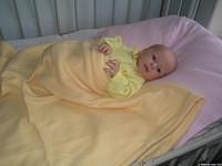 We were thrilled to find new cribs, now this baby will be safe.  He is enjoying his new clothing, blanket, mattress, sheets, and