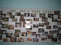 One of the many photo boards at Our Children, Celebrating Children.