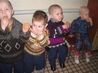 We were happy to find our Zhenya in good condition despite his health problems.