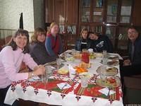 We were treated daily to breakfast and lunch.