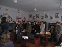 After working with students our attention was then to the teachers.