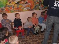 The children are happy and well cared for.