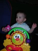 This precious girl is busy learning to walk....