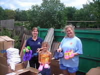 The last week in Ukraine, was spent distributing aid to many, many facilities.
