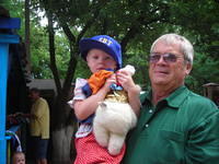 Children also received clothing, toys, and personal care bags...
