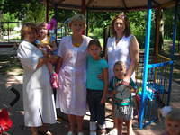 All the staff loved seeing Alla and how she has grown and developed.
