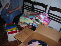 Due to the turnover of children, we left a large amount of clothing here.