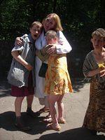 Marcia gives out many hugs.!!