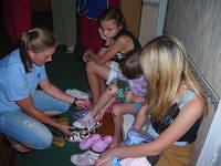 shoes, and Crocs...