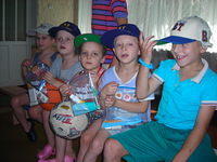 ...sport equipment, clothing and some great hats!