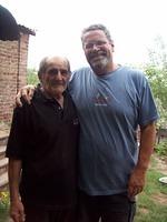 Rich and his 'papa'.