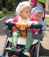 These children really enjoyed being out!