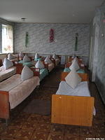 The sleeping room for 'mobile' children.