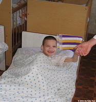 This 14 yr. old girl has a sister at the Novgorodsk Internot.