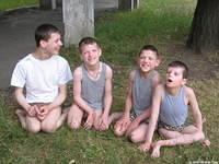 These 4 young friends are ages 16-9.  All have CP .
