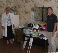 Since this was our first visit, we brought only a few items to donate.  The assistant director was happy to give us a list of it
