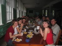 The local boarding school was host to one of the 2 camps.  Over 80 children/orphans attened this camp.