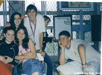 There was plenty of time for friends!