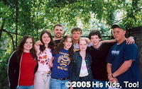 Here, are some of our Amercian teens and a few of the translators.