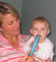 Karen and this little boy make a great pair!