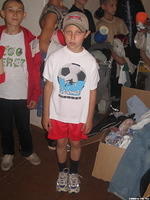 They liked their new clothing...and more!