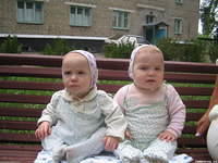 The little ones enjoy the summer sun.