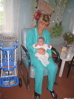 This rocker, donated by Jay Don R. of Donetsk,  is a wonderful addition to the baby room.