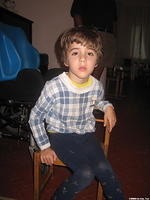 This little boy is here for rehabilitation for his Cerebral Palsy.