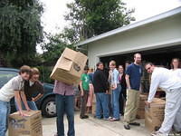 It was a great day of service, and we want to thank these volunteers from Campbell Church of Christ in Campbell CA for there hel