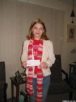 One student decided to donate her Christmas money to help orphans.